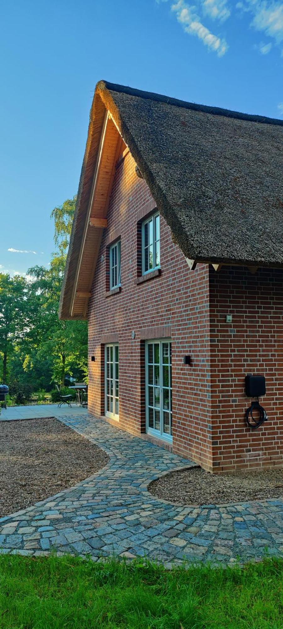 Reetdachhaus In Der Bremer Schweiz Exteriér fotografie